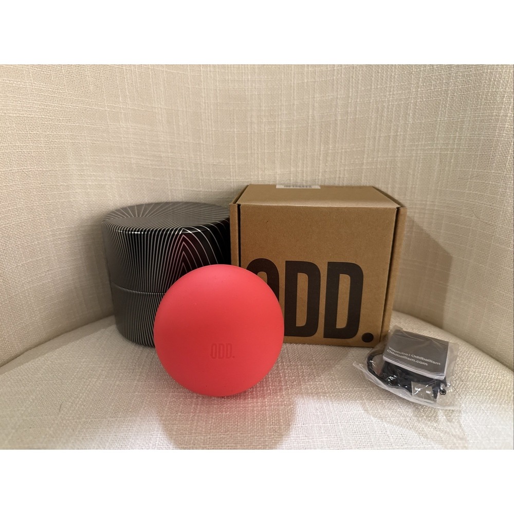 Odd. Ball Music‎ Ball Tic Tok Limited Edition Creative All Ages Fun New ODD Red.